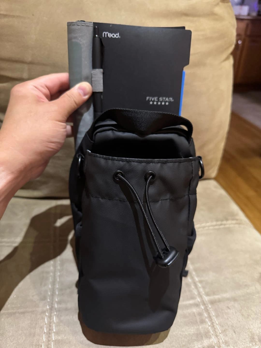 Nina K.'s photo — Doubles as a work commute bag